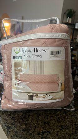 Xl pink sofa cover , never used