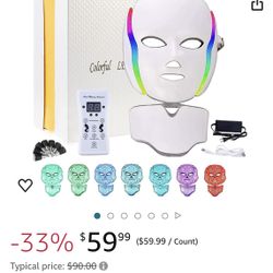 7 Colors Led Light Mask Beauty Machine