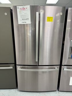 GE Profile 23 cu.ft counter depth refrigerator with internal water and ice