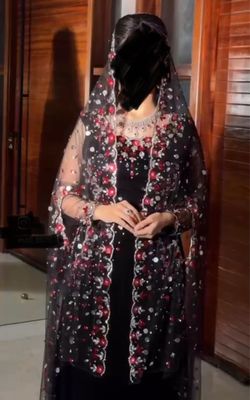 New style Henna bridal dress