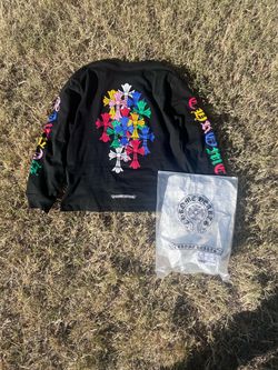 Chrome Hearts Multicolor Cross Long Sleeve T-Shirt