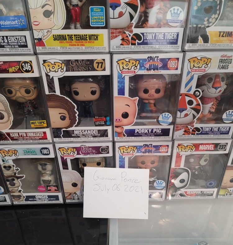 Funko Pops Lot