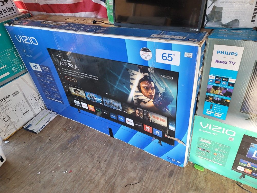 New Vizio 65" Uhd 4k
