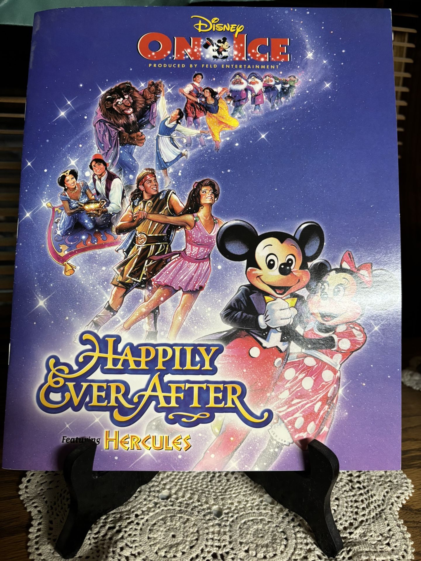 Disney On Ice 1998 Happily Ever After Featuring Hercules Program