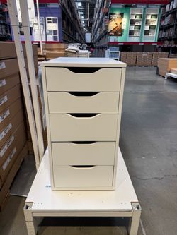 IKEA Alex 5-Drawer Storage Unit White