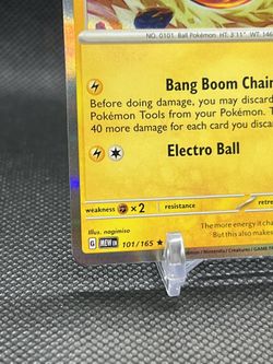Pokmon TCG Electrode 101/165 Holo Rare Near Mint for Sale in Boca Raton,  FL - OfferUp