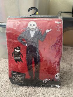 Tim Burton’s Jack Skellington Halloween Costume Size Medium