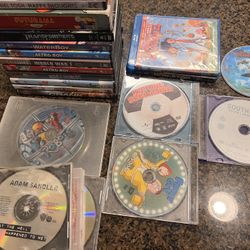 DVD’s And 2 Blue ray Movies