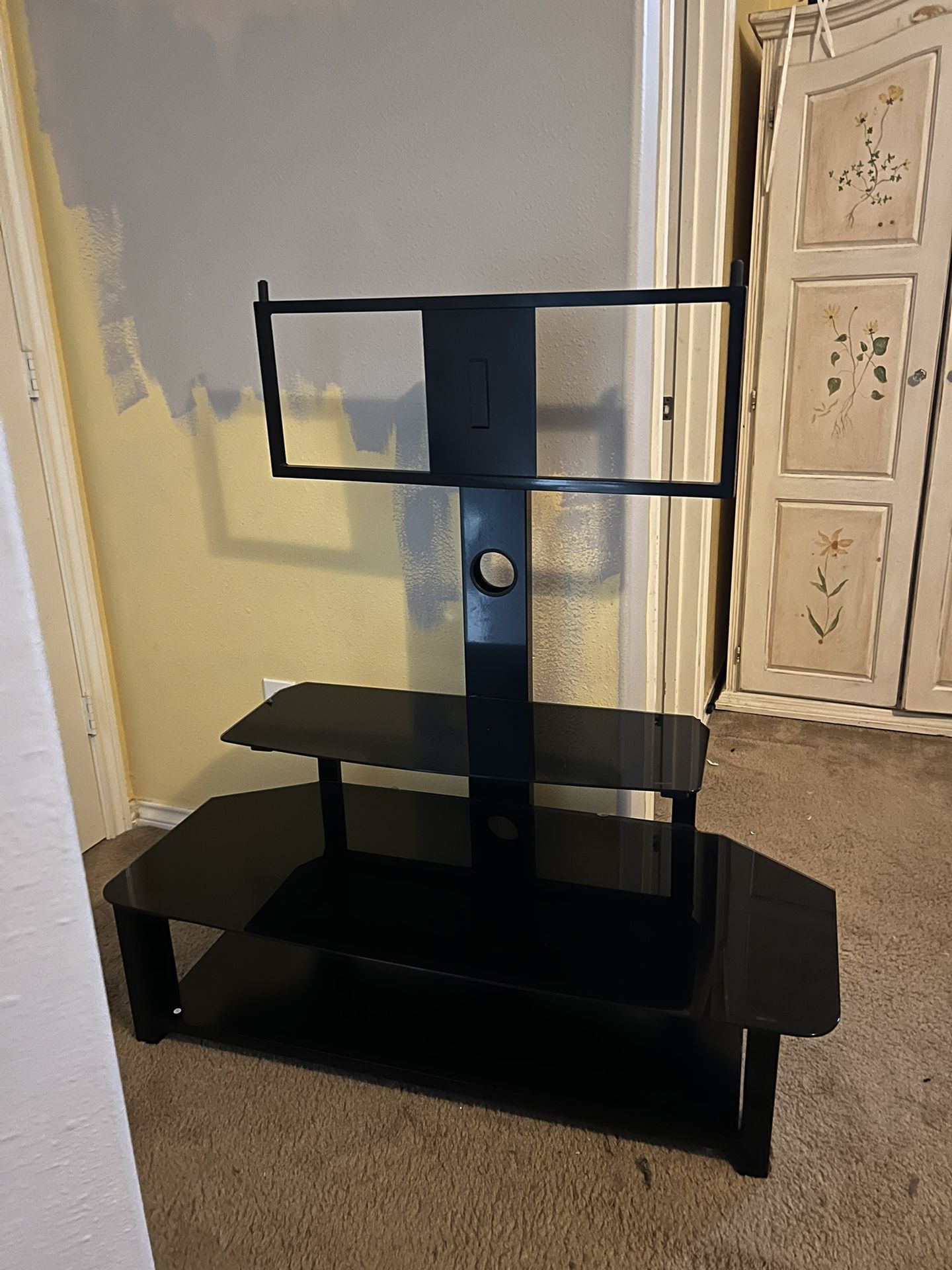 ALL BLACK TV STAND    *BEST OFFER*