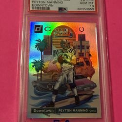 Peyton Manning Downtown PSA 10 Donruss 2020