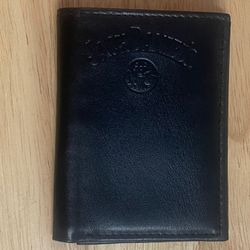 Jack Daniels Tri Fold Leather Wallet