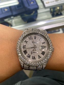 Rolex iced out