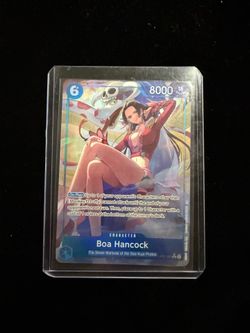 One Piece Card Game Boa Hancock OP07-051 (Seven Warlords) Alternate Art 2