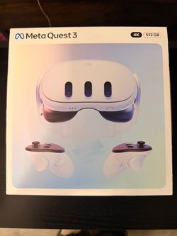 NEW Meta Quest 3 512GB VR Headset – Never Used