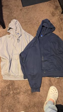 YZY x GAP Hoodies ( Grey / Blue)