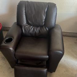 Brown Recliner Couch For Toddler 