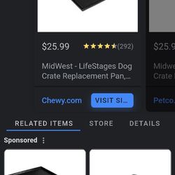 Midwest Dog Crate Pan Replacements