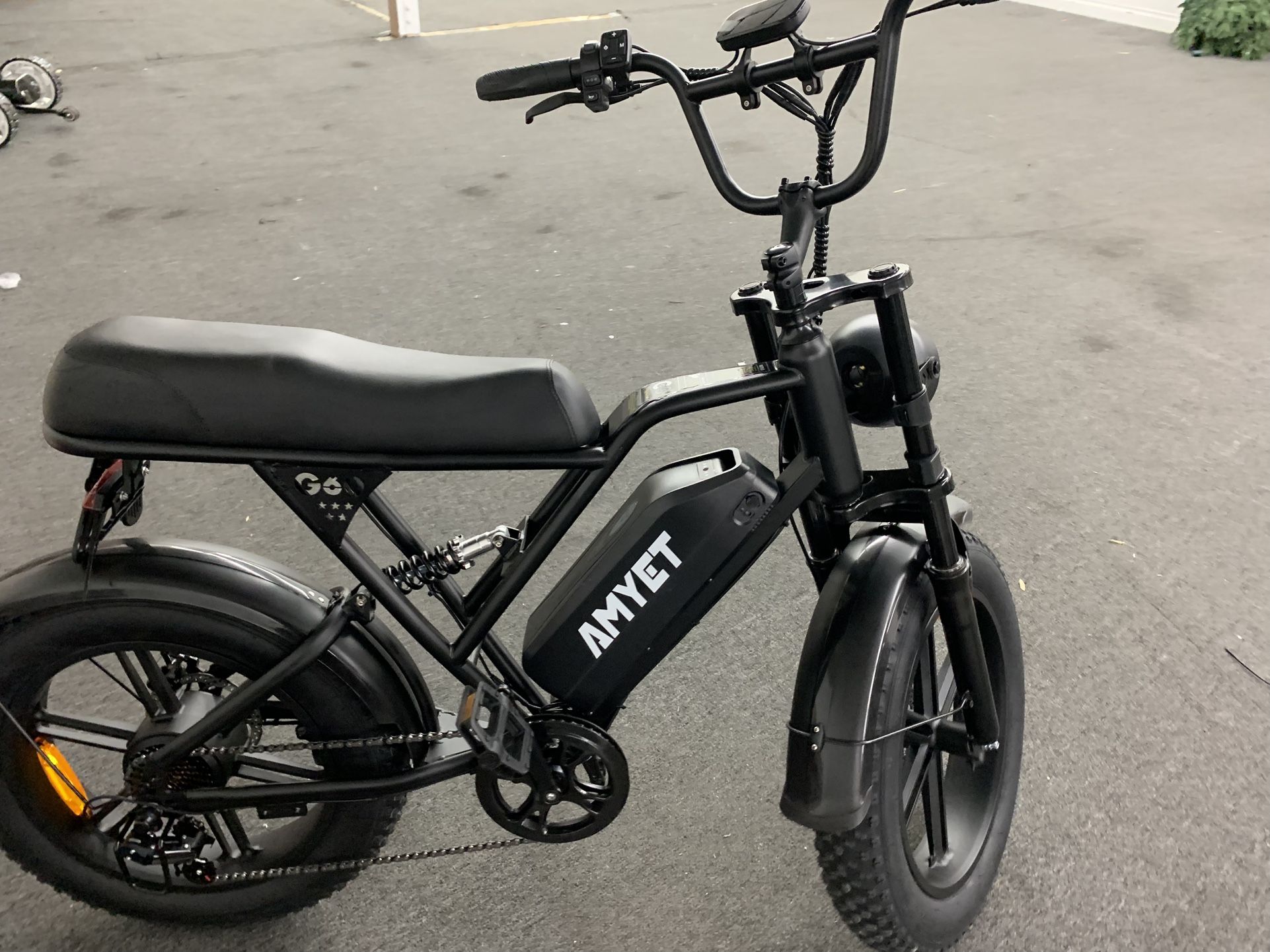 V9-G60 Electric Bike · 1500W Peak Power · 20x4 Fat Tires · Try