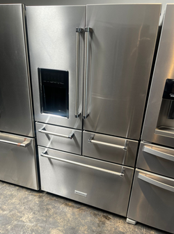 KitchenAid 4-Door Refrigerator Stainless Steel