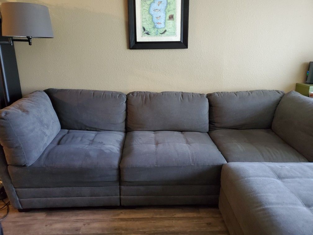 Costco Norris 6 piece fabric modular sectional ikea PO NG chair