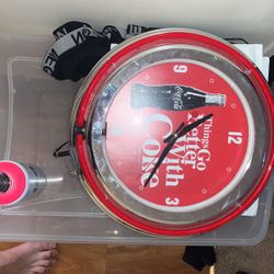 Coke Cola Clock