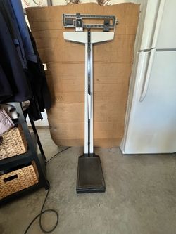 Medical Beam Balance Scale with Height Rod