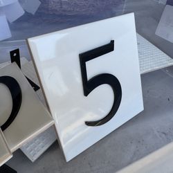 Wedding Table Numbers