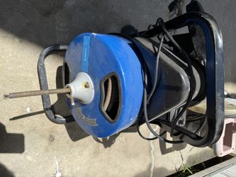 Drain Cleaning Drum Machine - 1/2  50 Feet Manual feed Foot
