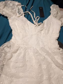 XS Lulu's White Dress