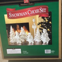 Porcelain Christmas Sets