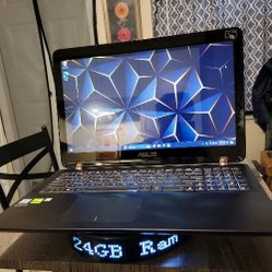 Asus 2😃 n 1🙃 Touchscreen 15.6" Laptop i7 🫢24GB 756GB Storage!