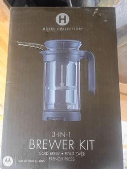 Hotel Collection 3-in-1 Brewer Kit