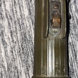 Fulton U.S. Military Angle Head Flashlight MX-991/U Missing Extra Colored Lights