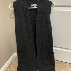 Women’s Long Sweater Vest-Size XS/S