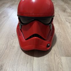 Star Wars Captain Cardinal Electronic Red Helmet STORMTROOPER Sith Trooper