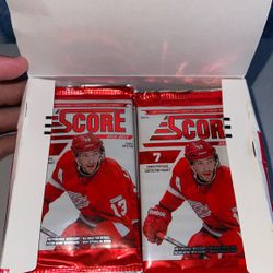 2012-13 Panini Score Hockey Cards Box (open)