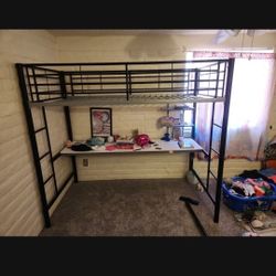 Bunk Bed With Desk 