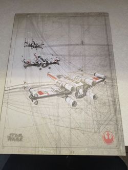 Star Wars art print