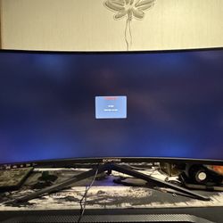 Sceptre 34 inch curved monitor