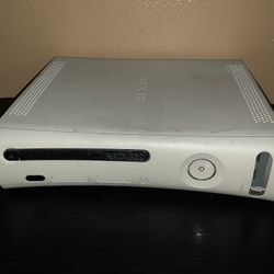 Xbox 360 White Console For Parts Video Game