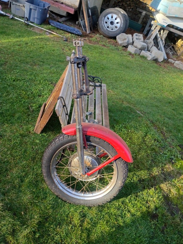 1952 Harley Davidson Front Forks