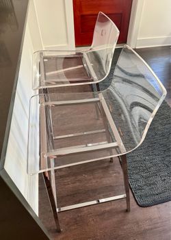 CB2 Ghost Barstools