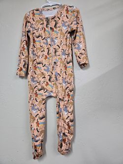 18-24m Halloween animal pjs