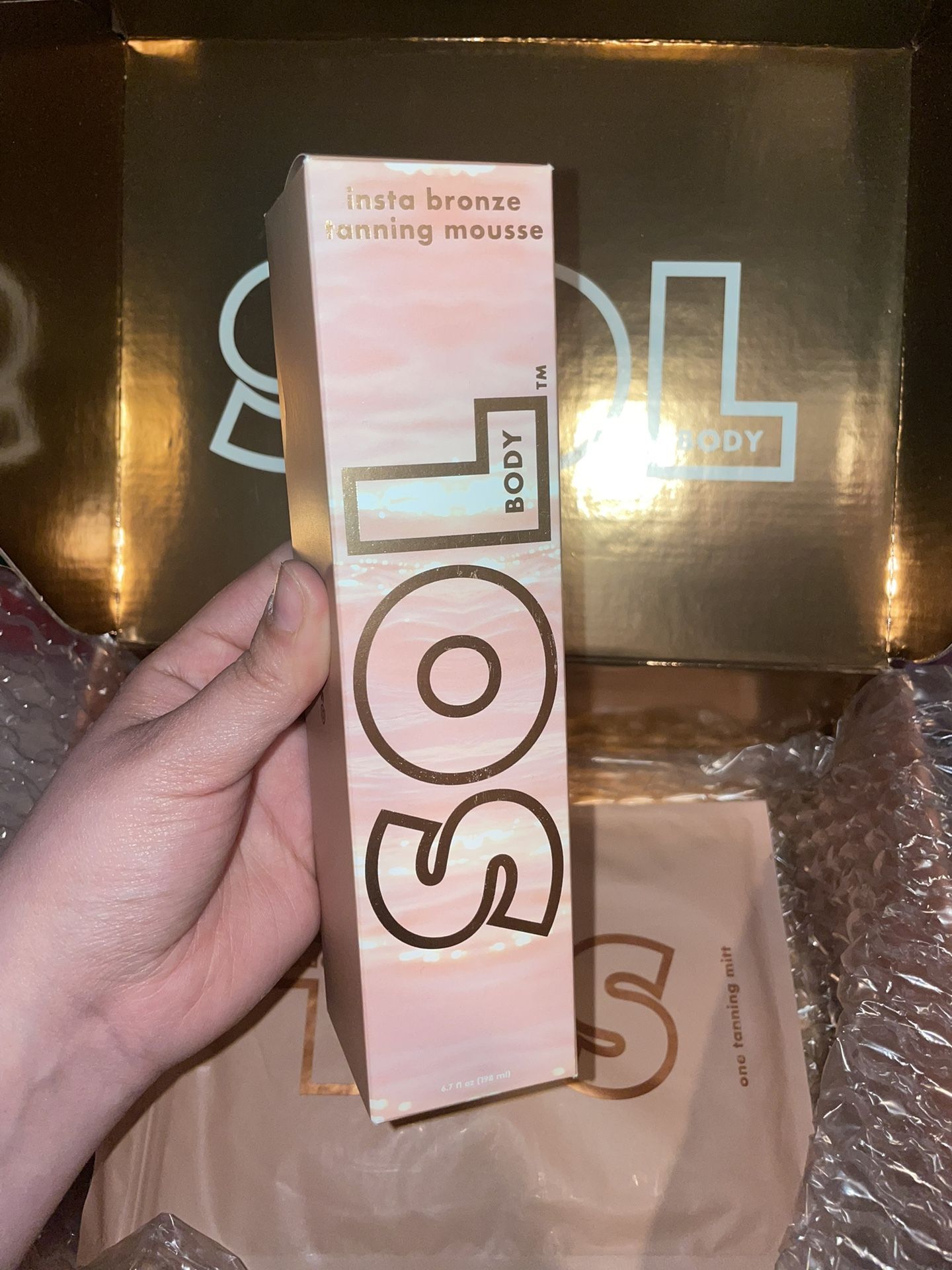 Colourpop Sol Body Insta Bronze Tanning Mousse & Tanning Mitt