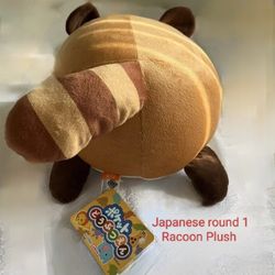Round 1 Japanese Amuse Racoon Plush