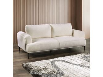 Gladbach Linen White Sofa