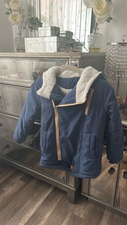 Boy Hooded Coat Size 6