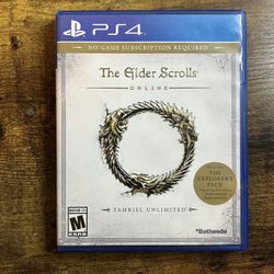 🕹️ The Elder Scrolls Online: Tamriel Unlimited (PS4)