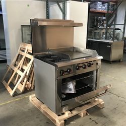 NSF 36”2b24g Oven Ranges CD-R2-24G