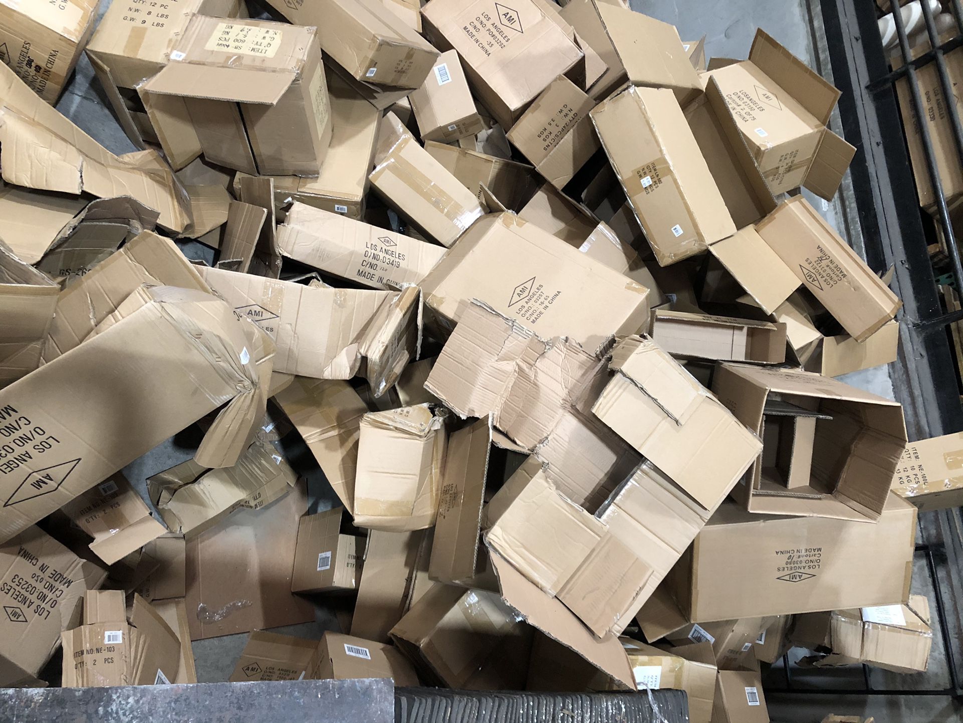 FREE! Hundreds of pounds of Cardboard
